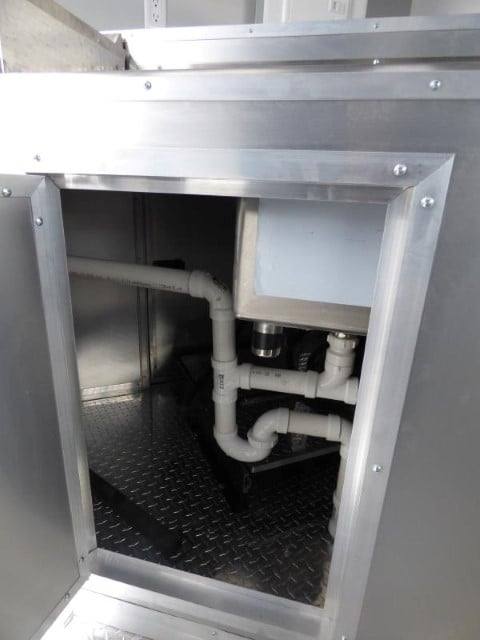 Concession Trailer 8.5' X 24'  White - Food Event Catering
