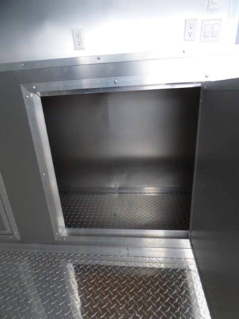 Concession Trailer 8.5' X 24'  White - Food Event Catering