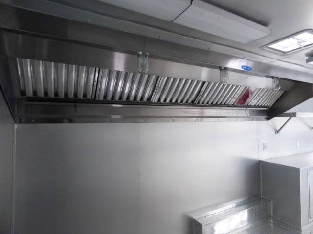 Concession Trailer 8.5' X 24'  White - Food Event Catering