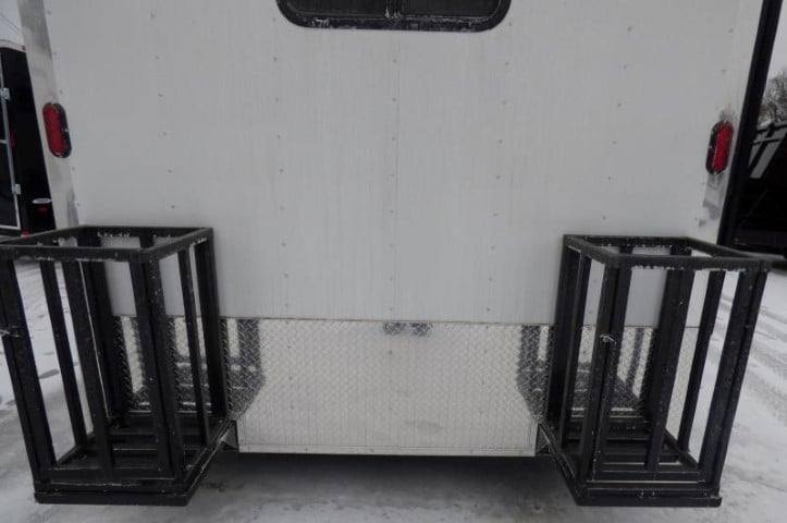 Concession Trailer 8.5' X 24'  White - Food Event Catering