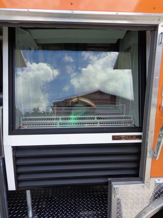 Concession Trailer 8.5' x 24' (Orange) Event Kitchen Catering Food BBQ Restroom