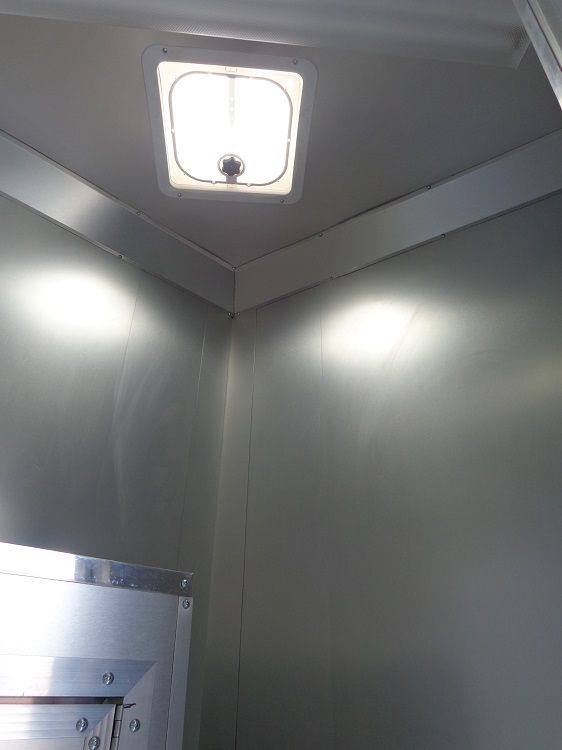 Concession Trailer 8.5' x 24' (Orange) Event Kitchen Catering Food BBQ Restroom