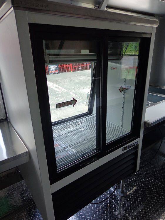 Concession Trailer 8.5' x 24' (Orange) Event Kitchen Catering Food BBQ Restroom