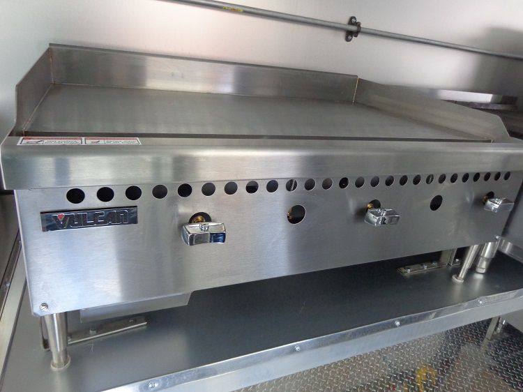 Concession Trailer 8.5' x 24' (Orange) Event Kitchen Catering Food BBQ Restroom
