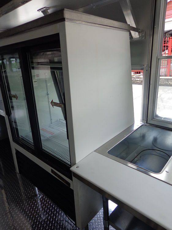 Concession Trailer 8.5' x 24' (Orange) Event Kitchen Catering Food BBQ Restroom