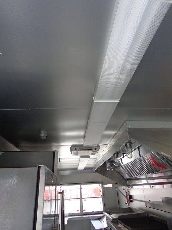 Concession Trailer 8.5' x 24' (Orange) Event Kitchen Catering Food BBQ Restroom