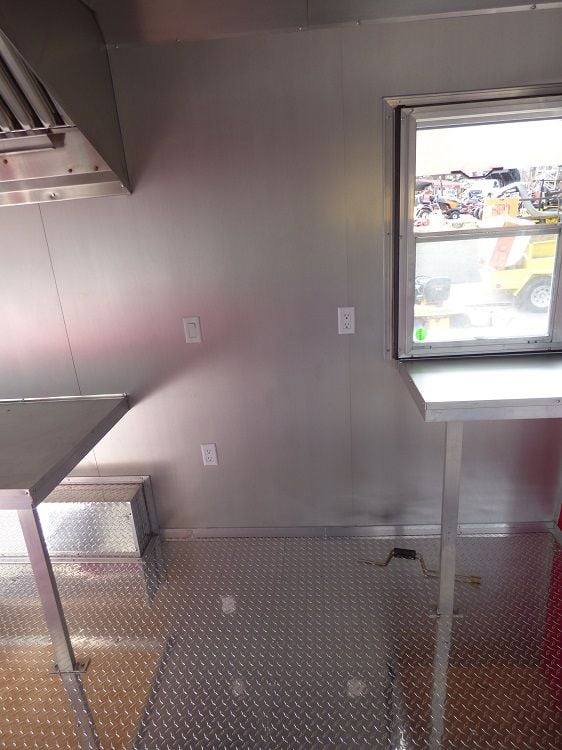 1173-concession-trailer-8.5-x-24-red-event-catering-bbq-smoker-enclosed-21.jpg Concession Trailer 8.5' x 24' (Red) Event Catering BBQ Smoker Enclosed