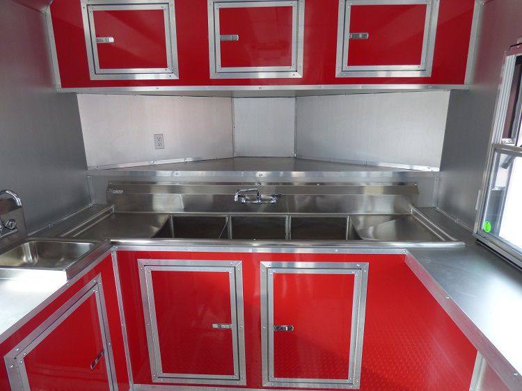 1173-concession-trailer-8.5-x-24-red-event-catering-bbq-smoker-enclosed-26.jpg Concession Trailer 8.5' x 24' (Red) Event Catering BBQ Smoker Enclosed