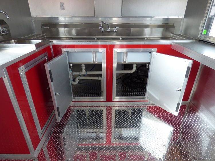 1173-concession-trailer-8.5-x-24-red-event-catering-bbq-smoker-enclosed-32.jpg Concession Trailer 8.5' x 24' (Red) Event Catering BBQ Smoker Enclosed
