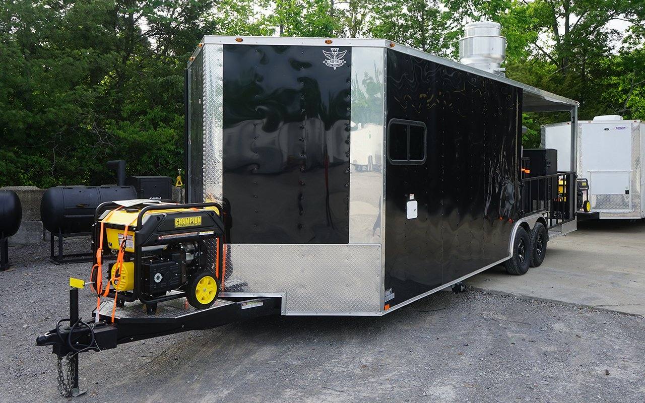 Concession Trailer 8.5' X 24' BBQ Food Event Catering