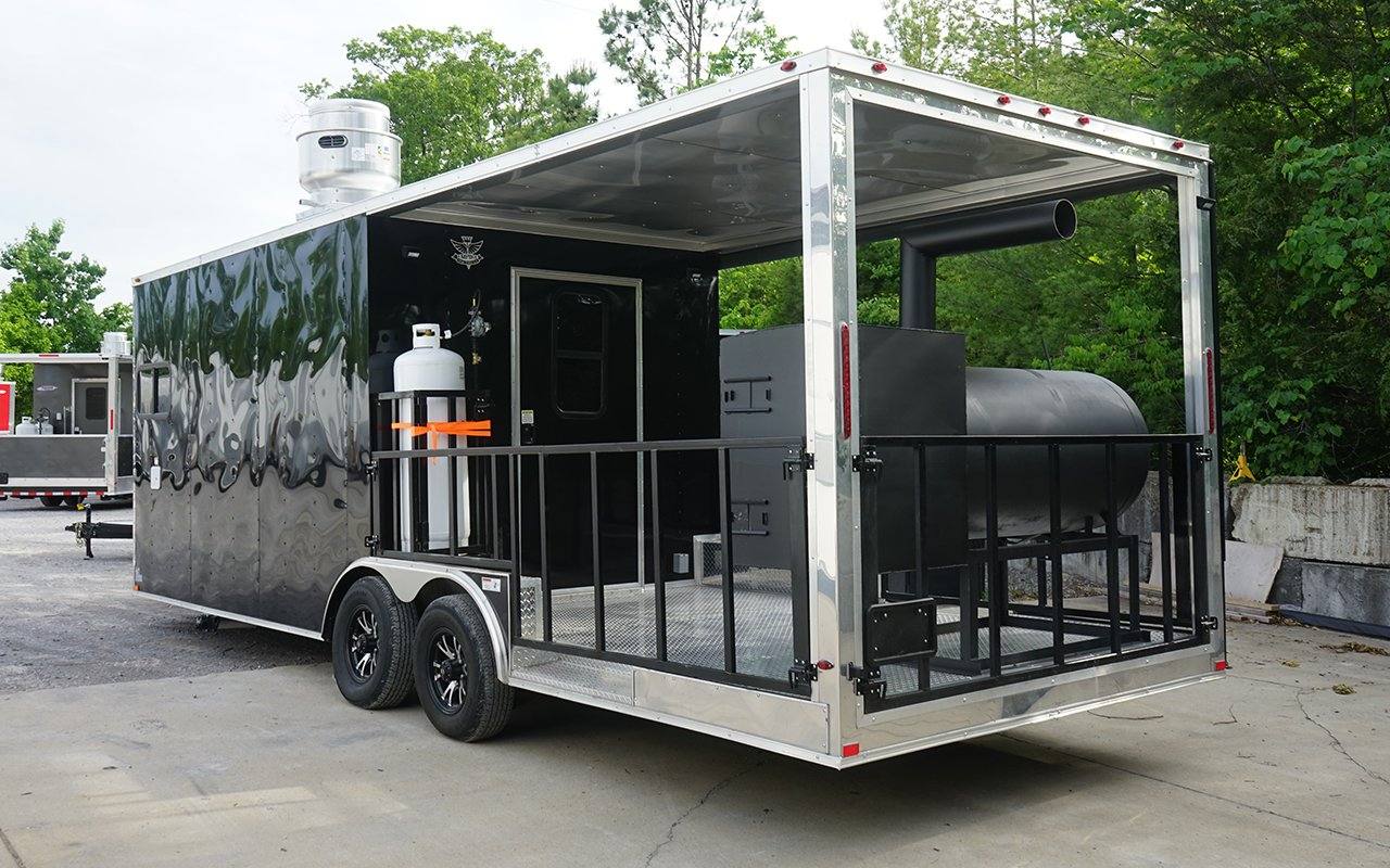 Concession Trailer 8.5' X 24' BBQ Food Event Catering