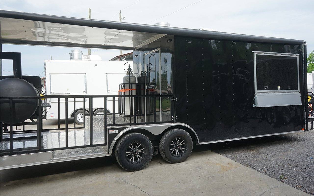 Concession Trailer 8.5' X 24' BBQ Food Event Catering