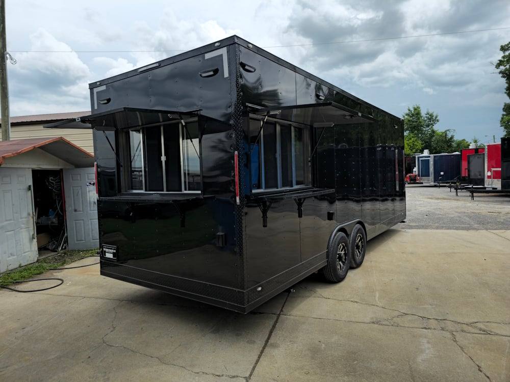 1179-concession-trailer-8.5-x-24-black-donut-event-12.jpg Concession Trailer 8.5' X 24' Black Donut Event