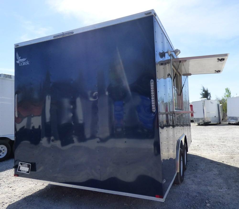 118-8.5-x-16-concession-trailer-indigo-blue-food-event-catering-8.jpg 8.5' x 16' Concession Trailer Indigo Blue Food Event Catering