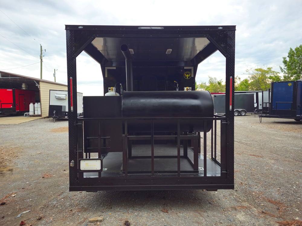 1180-concession-trailer-8.5-x-24-black-event-bbq-catering-11.jpg Concession Trailer 8.5' X 24' Black Event BBQ Catering