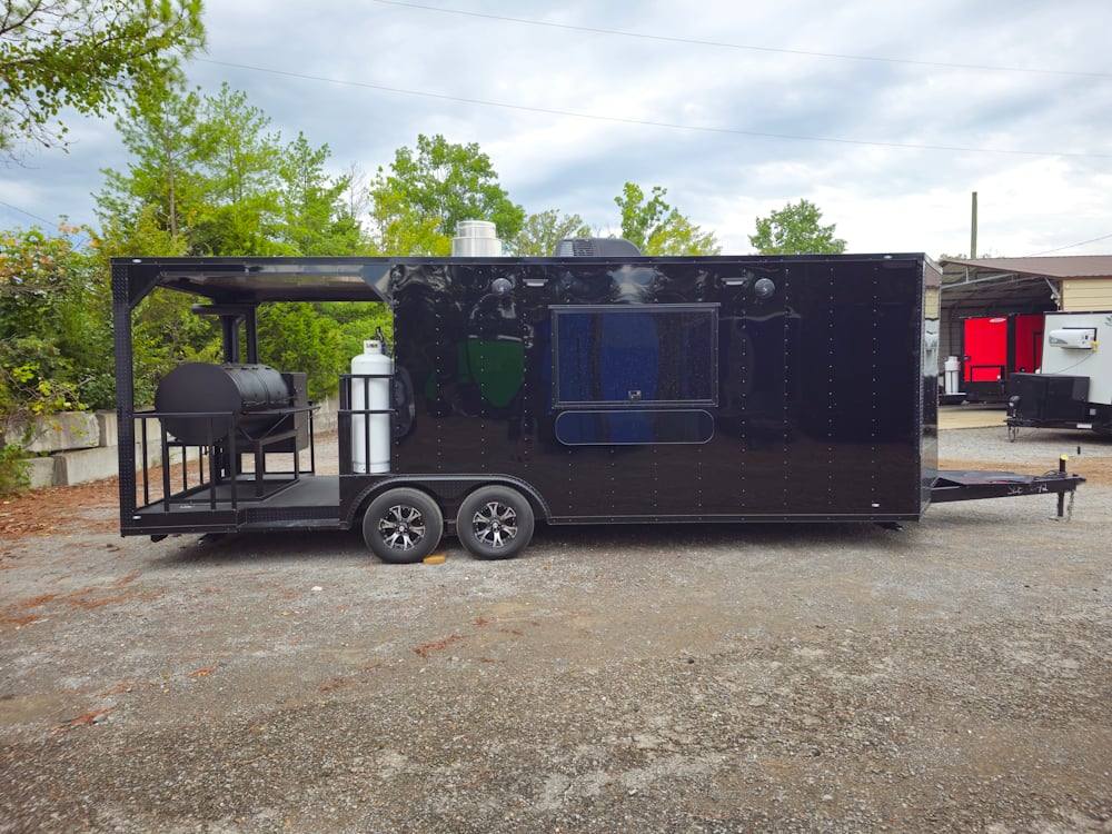 1180-concession-trailer-8.5-x-24-black-event-bbq-catering-13.jpg Concession Trailer 8.5' X 24' Black Event BBQ Catering