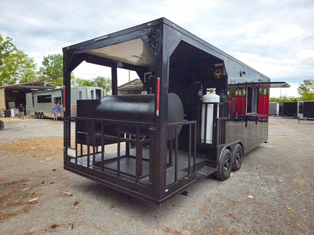 1180-concession-trailer-8.5-x-24-black-event-bbq-catering-15.jpg Concession Trailer 8.5' X 24' Black Event BBQ Catering