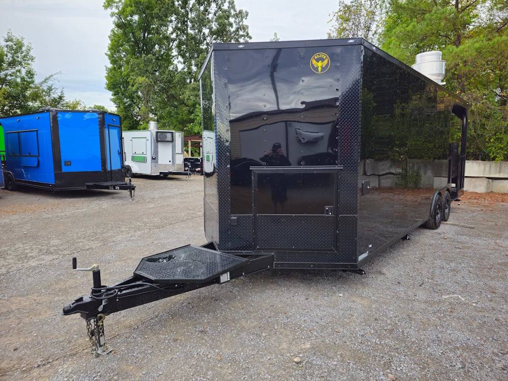 1180-concession-trailer-8.5-x-24-black-event-bbq-catering-3.jpg Concession Trailer 8.5' X 24' Black Event BBQ Catering