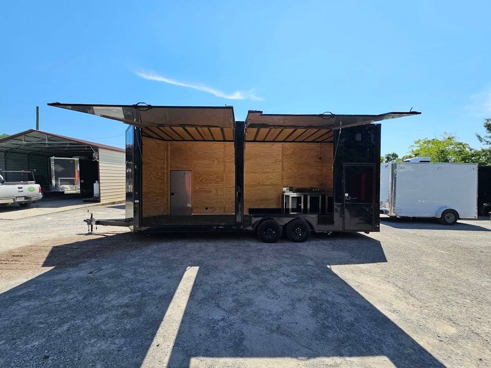 1181-concession-trailer-8.5-x-24-black-event-vending-marketing-4.jpg Concession Trailer 8.5' X 24' Black Event Vending Marketing