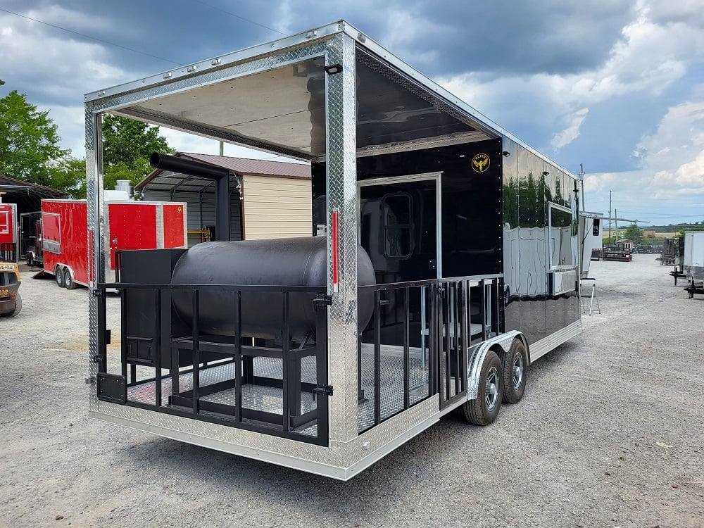 1182-concession-trailer-8.5-x-24-black-food-bbq-event-catering-13.jpg Concession Trailer 8.5' X 24' Black Food BBQ Event Catering