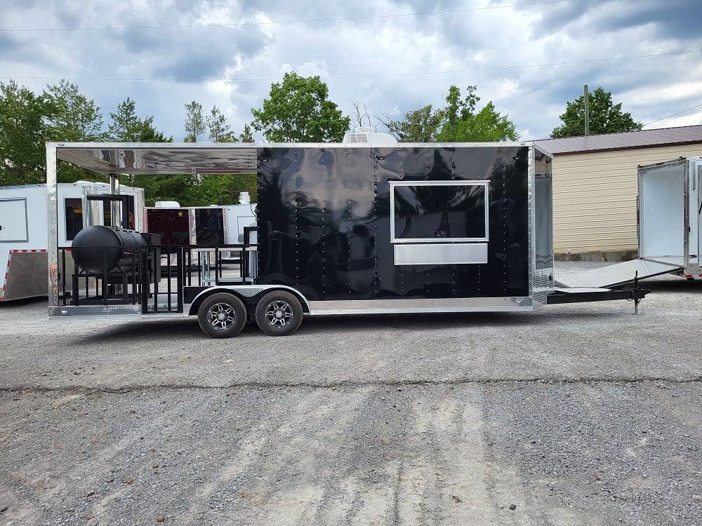 1182-concession-trailer-8.5-x-24-black-food-bbq-event-catering-14.jpg Concession Trailer 8.5' X 24' Black Food BBQ Event Catering