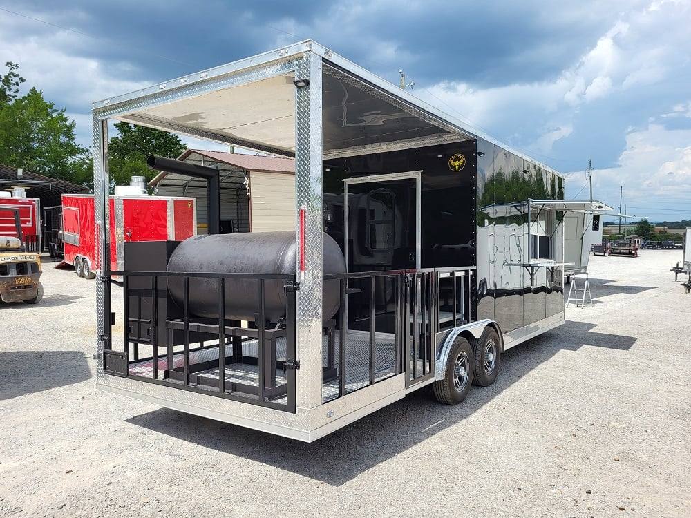 1182-concession-trailer-8.5-x-24-black-food-bbq-event-catering-16.jpg Concession Trailer 8.5' X 24' Black Food BBQ Event Catering