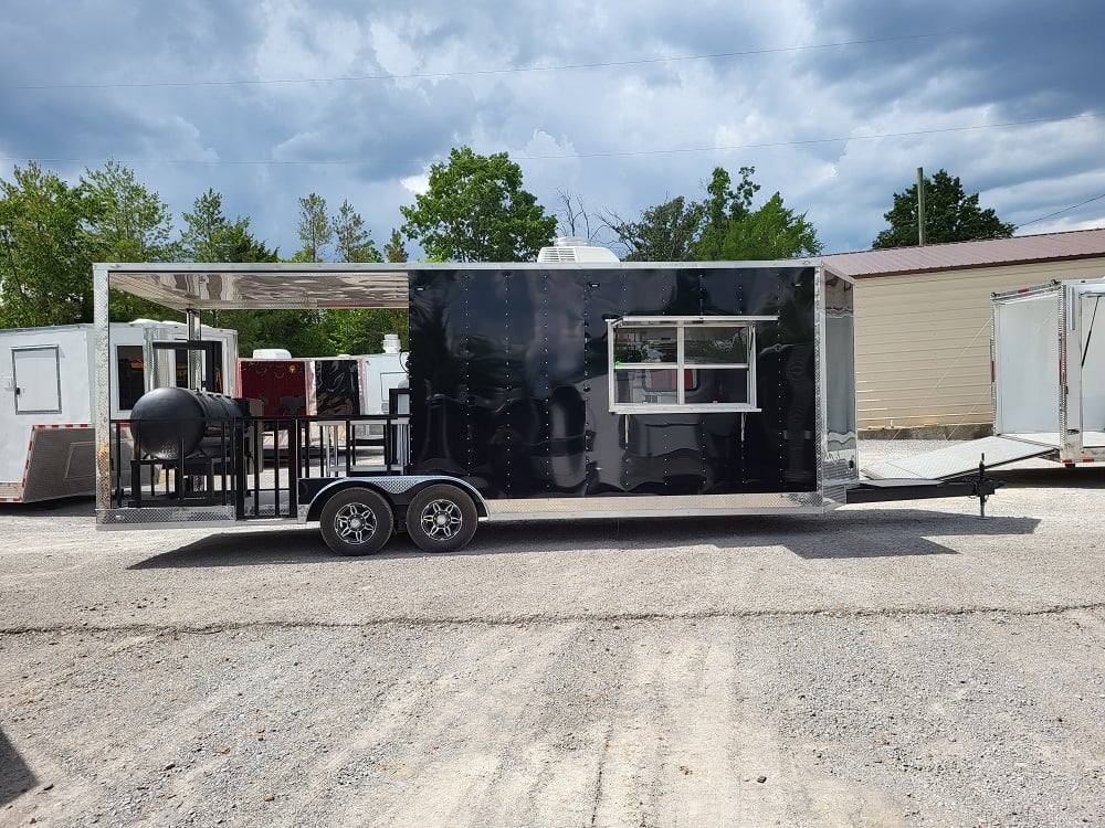 1182-concession-trailer-8.5-x-24-black-food-bbq-event-catering-17.jpg Concession Trailer 8.5' X 24' Black Food BBQ Event Catering