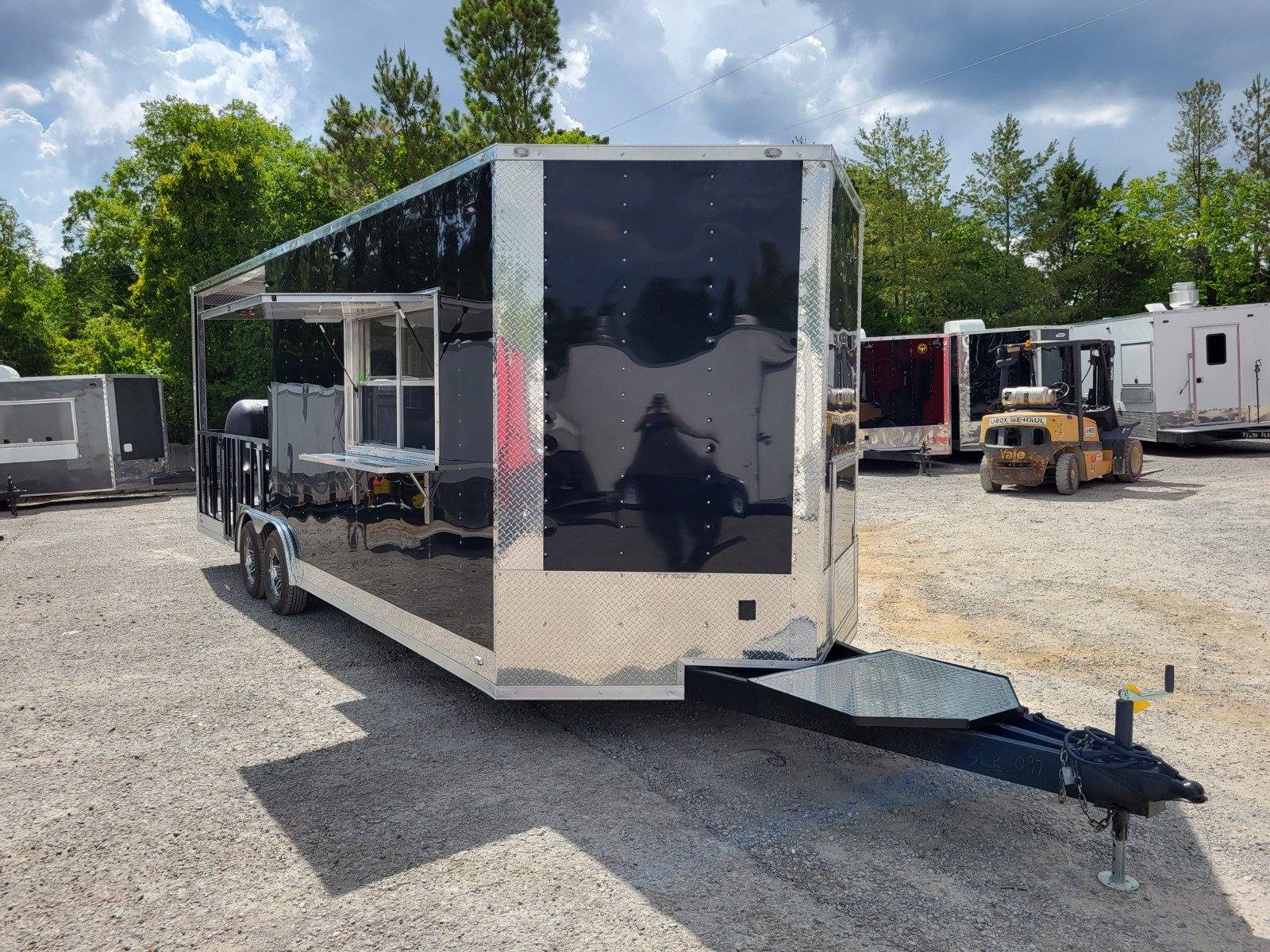 1182-concession-trailer-8.5-x-24-black-food-bbq-event-catering-18.jpg Concession Trailer 8.5' X 24' Black Food BBQ Event Catering