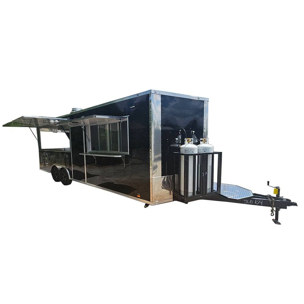 1183-concession-trailer-8.5-x-24-black-kettle-corn-vending-1.jpg Concession Trailer 8.5' X 24' Black Kettle Corn Vending