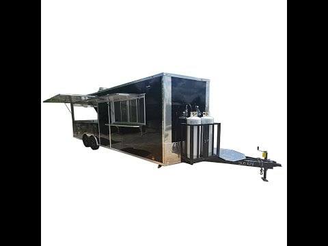 1183-concession-trailer-8.5-x-24-black-kettle-corn-vending-2.jpg Concession Trailer 8.5' X 24' Black Kettle Corn Vending
