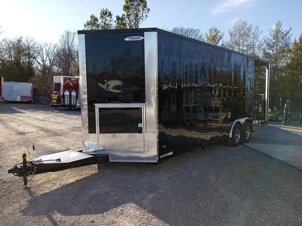 1184-concession-trailer-8.5-x-24-black-pizza-event-catering-7.jpg Concession Trailer 8.5' X 24' Black Pizza Event Catering