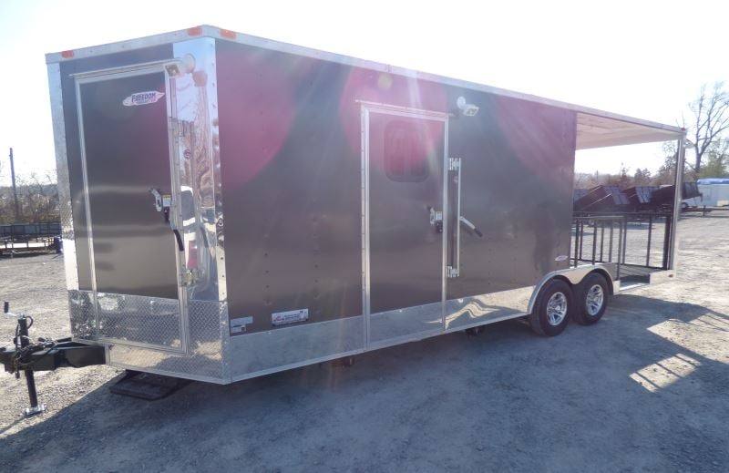 1185-concession-trailer-8.5-x-24-charcoal-gray-catering-food-smoker-bbq-restroom-13.jpg Concession Trailer 8.5' x 24' Charcoal Gray- Catering Food Smoker BBQ Restroom
