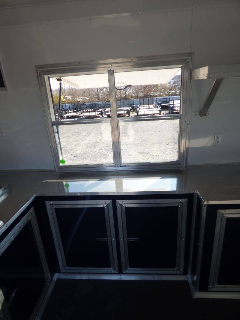 1185-concession-trailer-8.5-x-24-charcoal-gray-catering-food-smoker-bbq-restroom-17.jpg Concession Trailer 8.5' x 24' Charcoal Gray- Catering Food Smoker BBQ Restroom