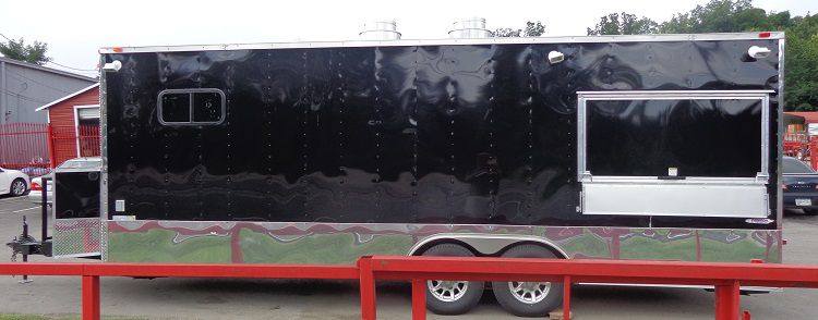 1187-concession-trailer-8.5-x-24-event-catering-kitchen-black-10.jpg Concession Trailer 8.5' x 24' Event Catering Kitchen - Black