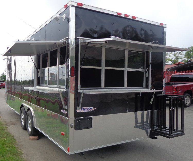 1187-concession-trailer-8.5-x-24-event-catering-kitchen-black-12.jpg Concession Trailer 8.5' x 24' Event Catering Kitchen - Black