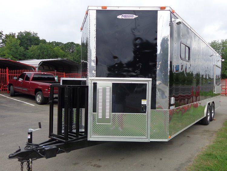 1187-concession-trailer-8.5-x-24-event-catering-kitchen-black-19.jpg Concession Trailer 8.5' x 24' Event Catering Kitchen - Black