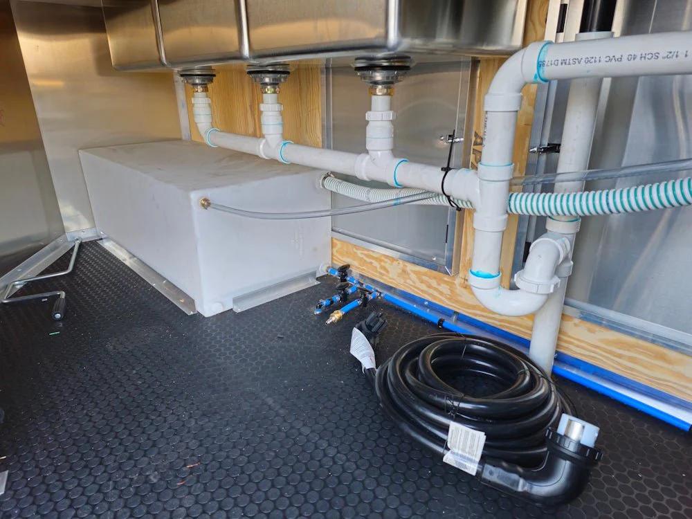 Concession Trailer 8.5' X 24' Indigo Blue Ice Cream Event Vending