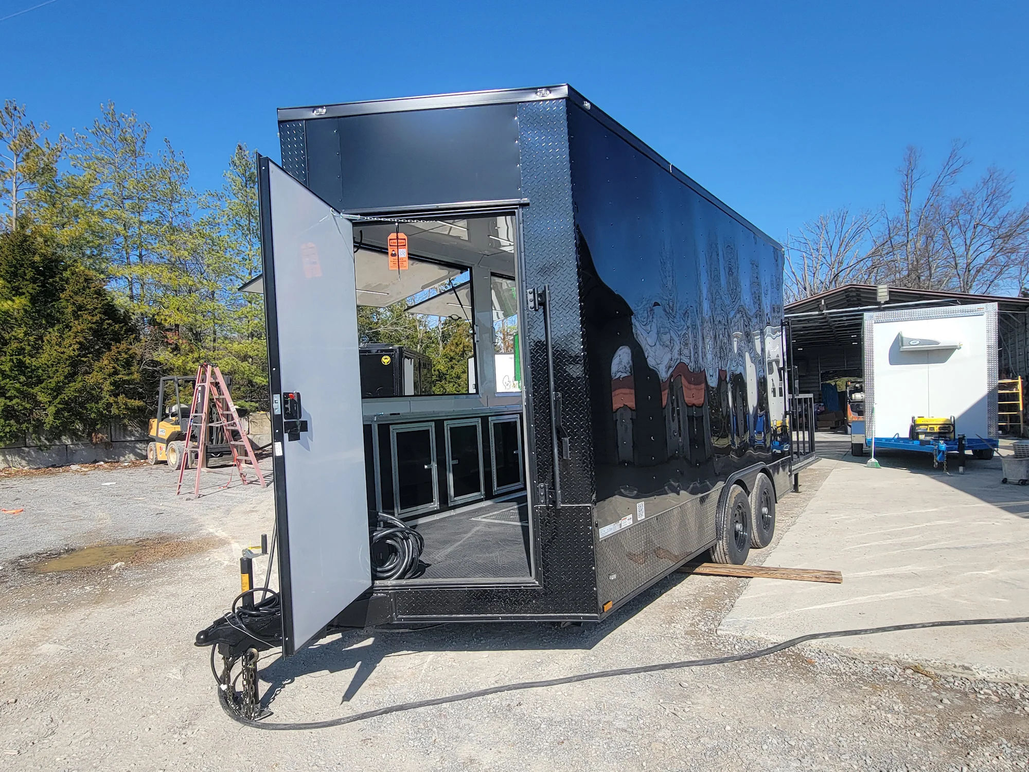 8.5' X 16' Concession Trailer Marketing Stage and Event Merchandising