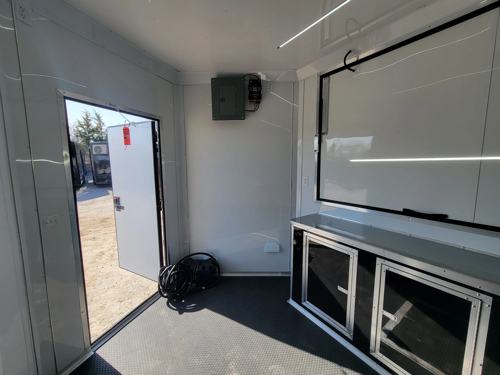 8.5' X 16' Concession Trailer Marketing Stage and Event Merchandising