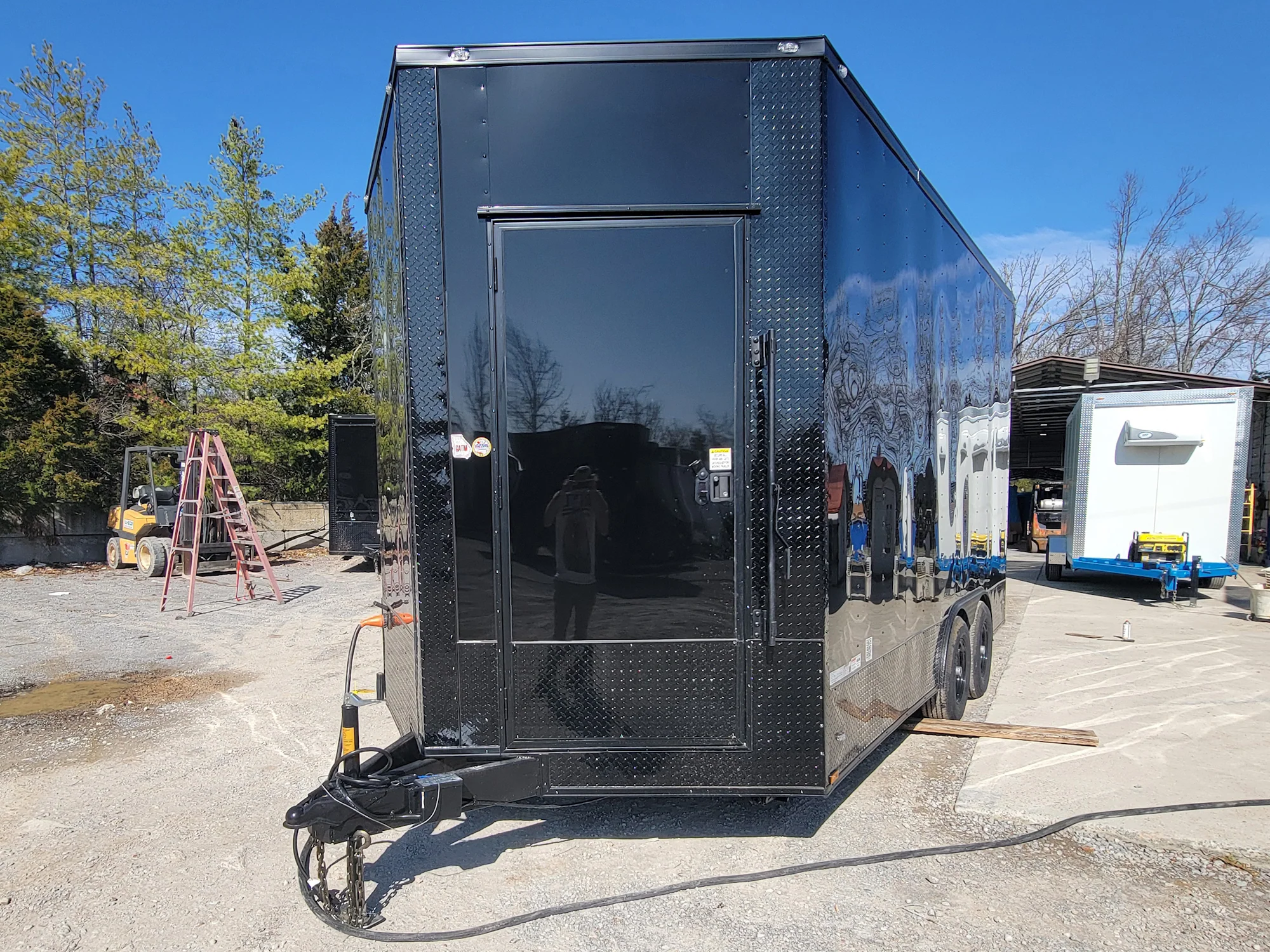8.5' X 16' Concession Trailer Marketing Stage and Event Merchandising