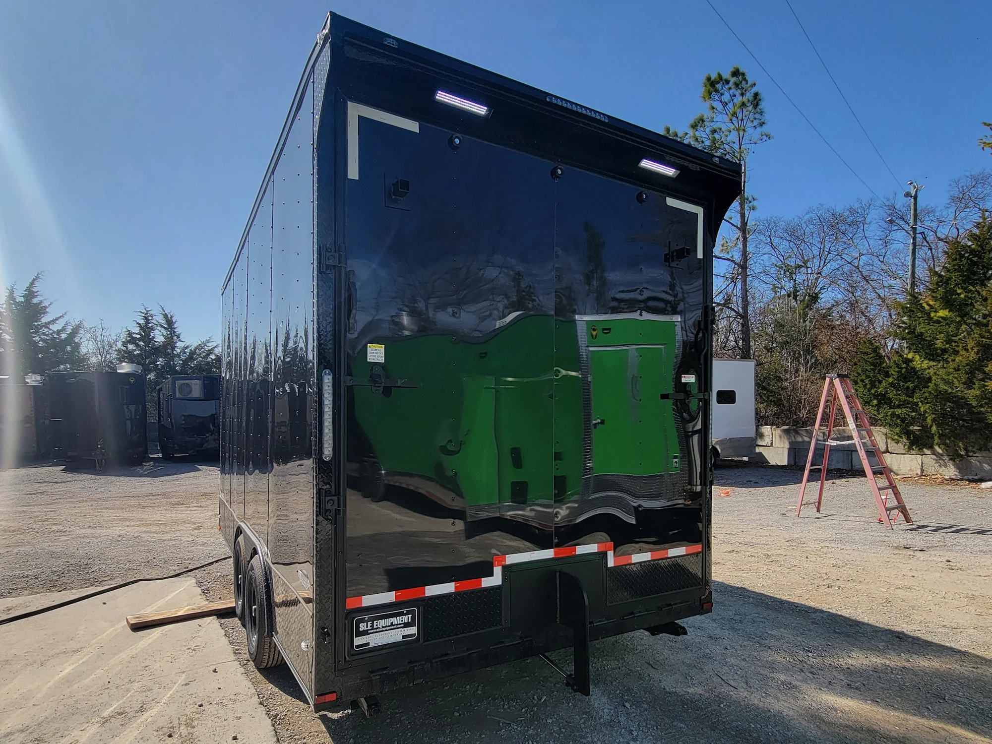 8.5' X 16' Concession Trailer Marketing Stage and Event Merchandising
