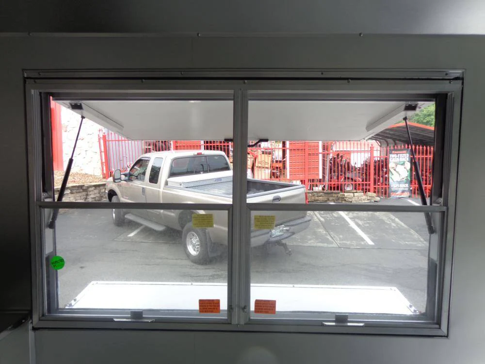 Concession Trailer 8.5' x 24' Red - BBQ Event Food Catering