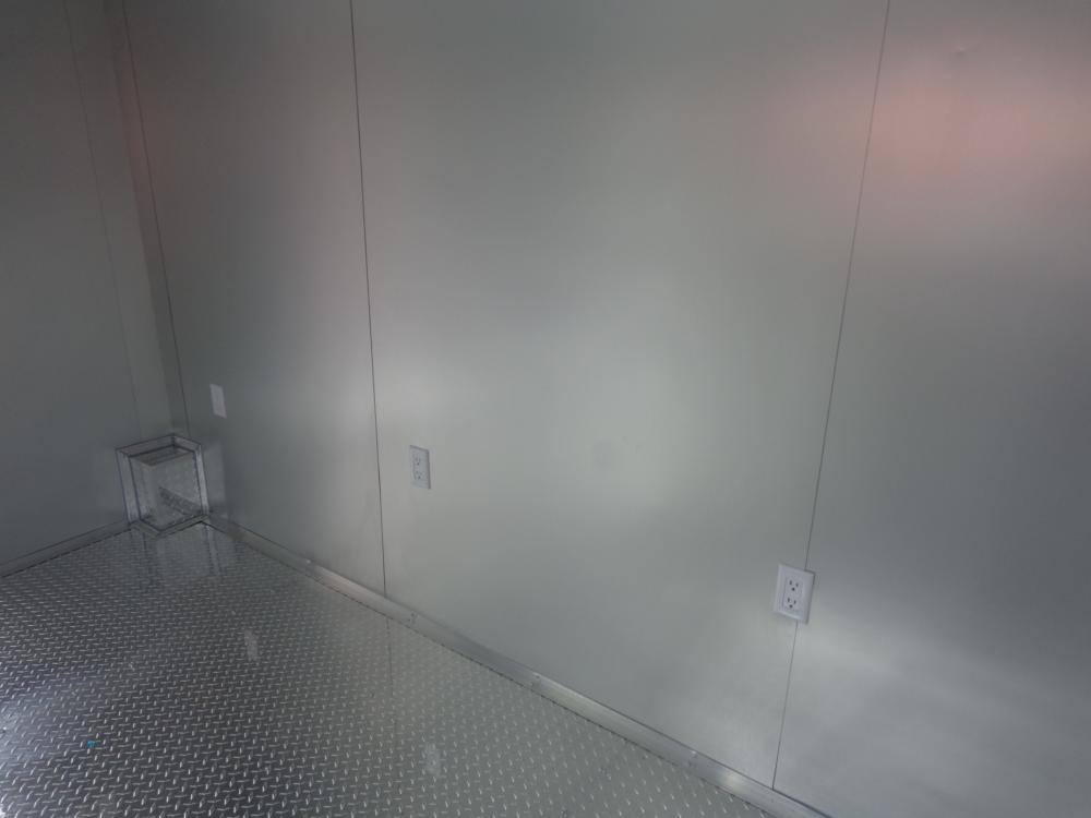 Concession Trailer 8.5' x 24' Red - BBQ Event Food Catering