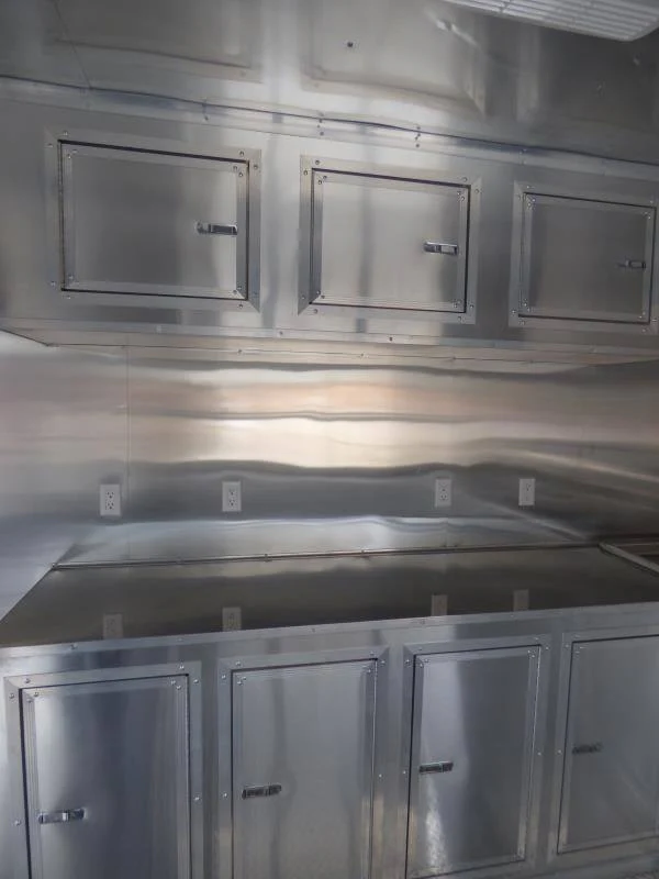 1191-concession-trailer-8.5-x-24-red-bbq-smoker-food-catering-13.webp Concession Trailer 8.5' x 24' Red - BBQ Smoker Food Catering