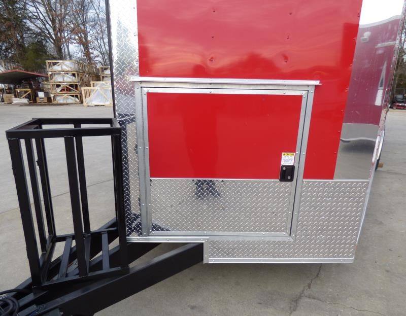 1191-concession-trailer-8.5-x-24-red-bbq-smoker-food-catering-26.jpg Concession Trailer 8.5' x 24' Red - BBQ Smoker Food Catering