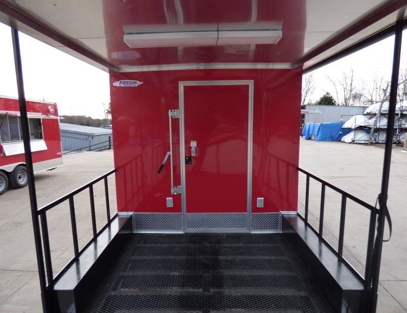 1191-concession-trailer-8.5-x-24-red-bbq-smoker-food-catering-9.jpg Concession Trailer 8.5' x 24' Red - BBQ Smoker Food Catering
