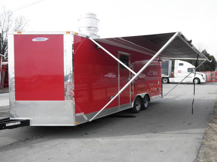 1192-concession-trailer-8.5-x-24-red-catering-food-vending-event-4.jpg Concession Trailer 8.5' x 24' Red - Catering Food Vending Event