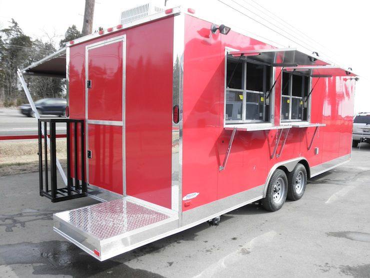 1192-concession-trailer-8.5-x-24-red-catering-food-vending-event-7.jpg Concession Trailer 8.5' x 24' Red - Catering Food Vending Event