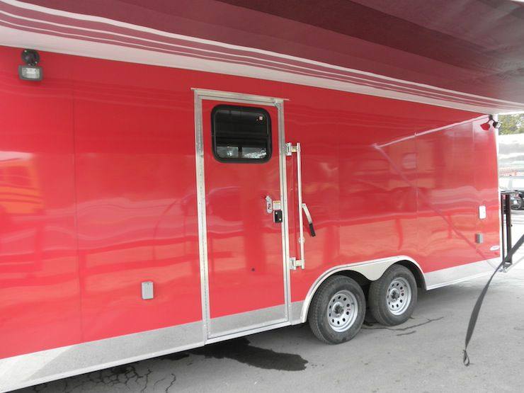 1192-concession-trailer-8.5-x-24-red-catering-food-vending-event-8.jpg Concession Trailer 8.5' x 24' Red - Catering Food Vending Event