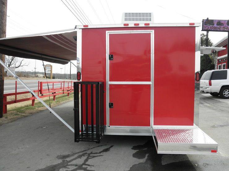 1192-concession-trailer-8.5-x-24-red-catering-food-vending-event-9.jpg Concession Trailer 8.5' x 24' Red - Catering Food Vending Event